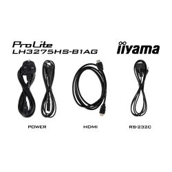 IIYAMA LH3275HS-B1AG iiyama ProLite. Conception du produit : Écran plat pour affichage numérique