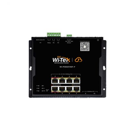 Wi-Tek WI-PCES310GF-F Managed PoE switch in the cloud