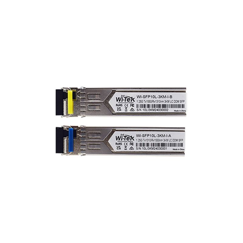 Wi-Tek WI-SFP10L-3KM-I 1.25 Gbps single fiber Wi-Tek SFP module