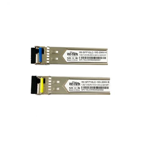 Wi-Tek WI-SFP10LC-10G-20KM Module SFP Wi-Tek à fibre unique de…