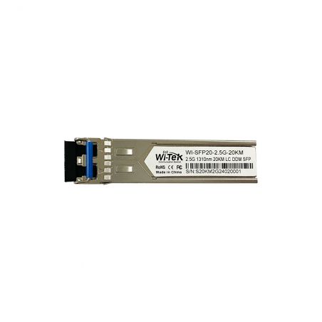 Wi-Tek WI-SFP20-2.5G-20KM Módulo Wi-Tek SFP de fibra única de…