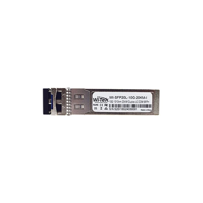 Wi-Tek WI-SFP20L-10G-20KM-I Módulo Wi-Tek SFP de fibra única…