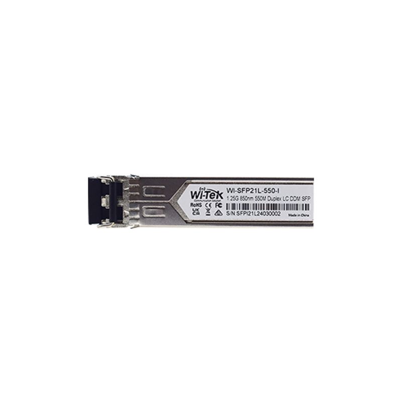 Wi-Tek WI-SFP21L-550-I Módulo SFP Wi-Tek de fibra multimodo de…