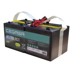 Global BAT-9V322AH-DC-EZ8 Batería de Zinc-Aire 9V-322Ah-2900Wh