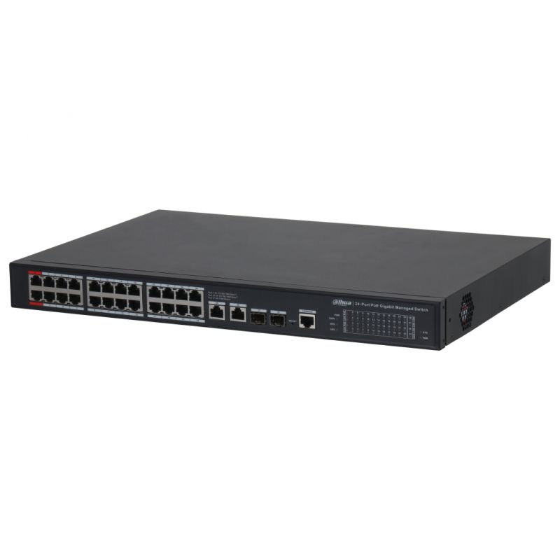 Dahua S4228-24GT-240 PoE Switch 24 Gigabit ports + 2 Uplink…