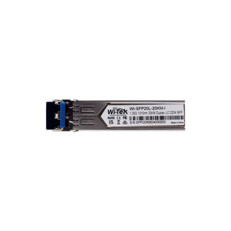 Wi-Tek WI-SPF20L-20KM-I 1.25 Gbps single fiber Wi-Tek SFP…