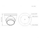 Dahua IPC-HDW5442T-ZE-S3 Dôme IP H265 4M WDR140dB Deeplight…