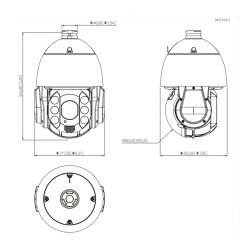 Dahua SD6C3432GB-HNR-AGQ-PV1-EAU PTZ IP Dome 4M TiOC H265 WDR…