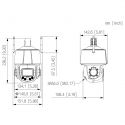 Dahua SD3C205DB-GNY-AW-PV Cámara PTZ IP 2M H265 WDR…