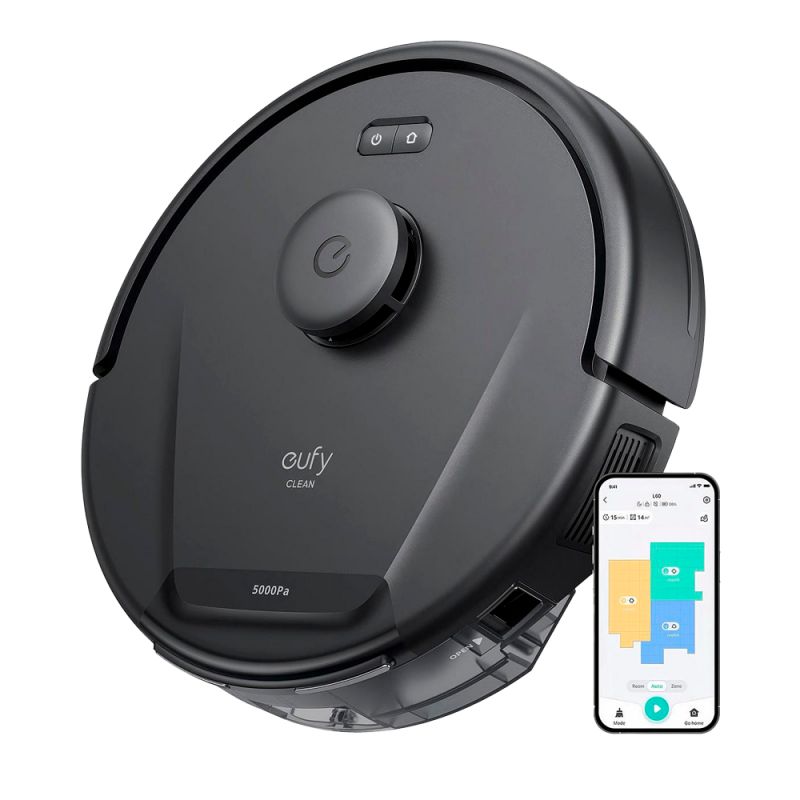 Eufy EUFY-CLEAN-ROBOVAC-L60-HYBRID - Robot aspirador y trapeador Eufy by Anker, Potencia…