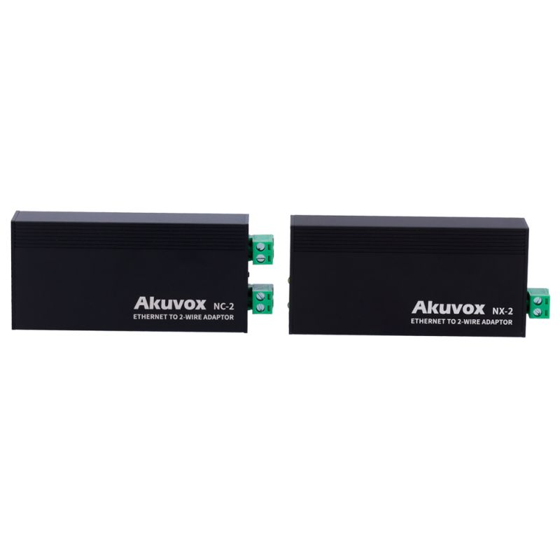 Akuvox AK-NX-2 - IP converter kit to 2 wires, 1 group of 2 strands, 1…