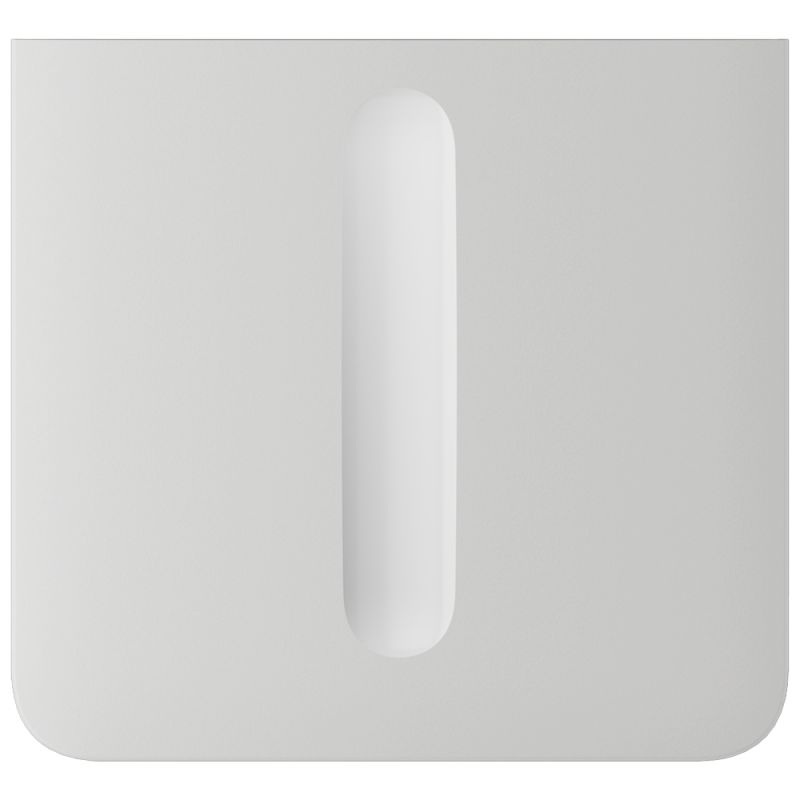 Ajax AJ-SIDEBUTTON-DIMMER-W-VERT - Panel táctil para interruptor de luz regulable,…