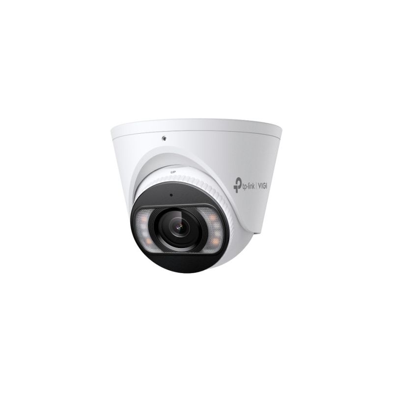 TP-LINK VIGI C445(4MM) Clearer vision, Smarter protection VIGI 4MP Full-Color Turret IP Camera…