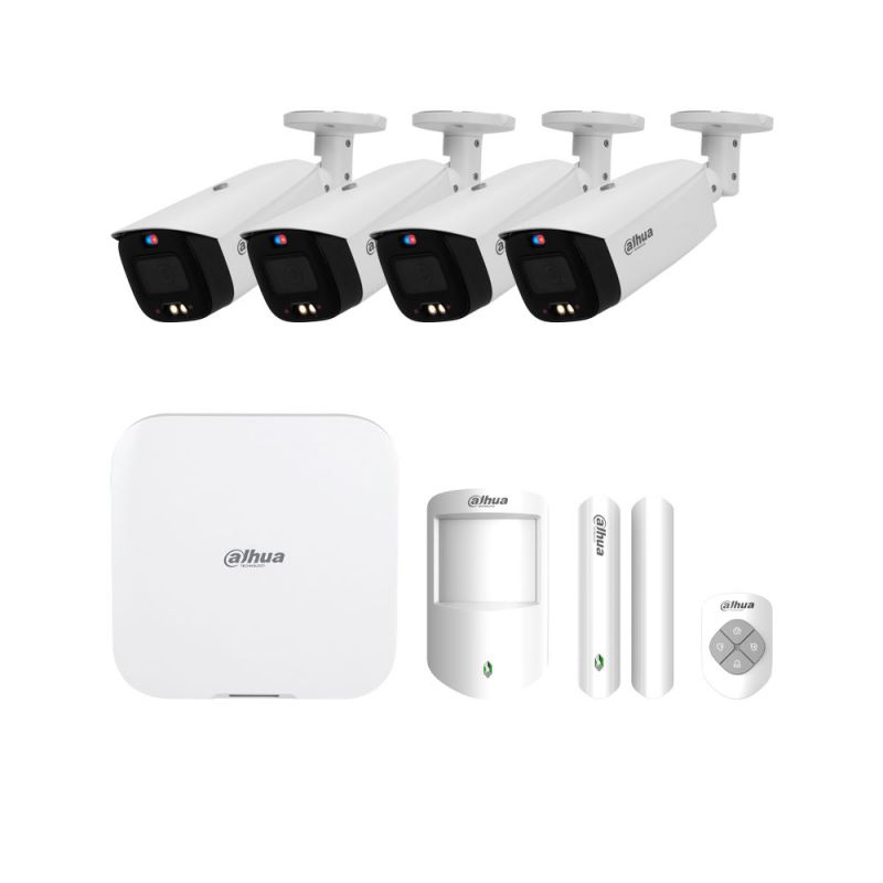 Dahua DAHUA-4593 Dahua 4G LTE alarm kit consisting of: