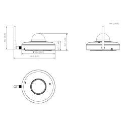 Dahua SD1A404DB-GNY-W-PV Dome IP PTZ 4M H265 Wifi WDR IR20m…