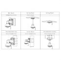 Dahua SD1A404DB-GNY-W-PV Dome IP PTZ 4M H265 Wifi WDR IR20m…