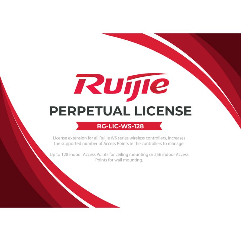 Reyee RG-LIC-WS-128 - Licencias para controladora Ruijie serie WS,…