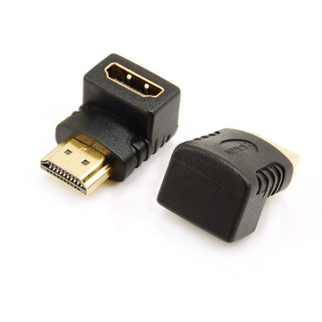 Airspace SAM-3896N 90° angled HDMI female to HDMI male connector