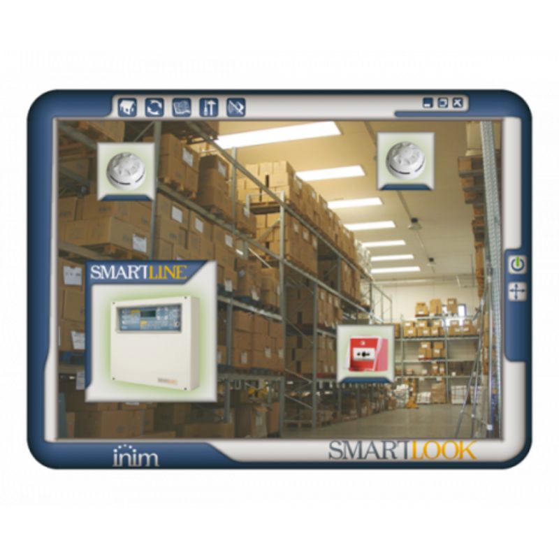 Inim SMARTLOOK-F01E Licencia para 1 central de las series…