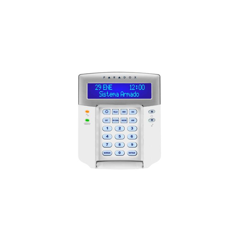 Paradox K32LCD+ Teclado LCD cableado de 32 caracteres