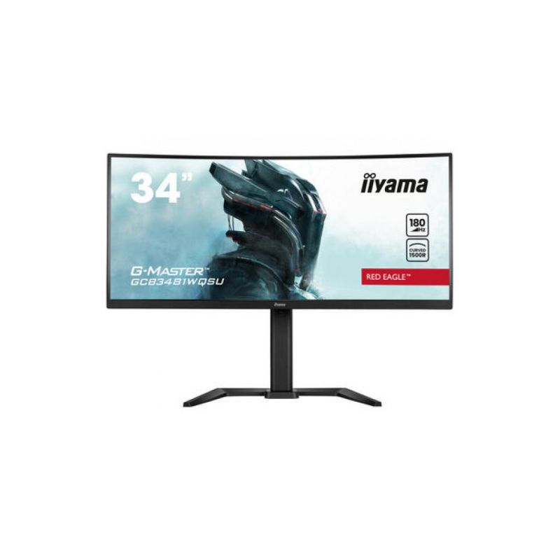 IIYAMA GCB3481WQSU-B1 IIYAMA 34 INCH VA MONITOR, 1500R, 180HZ.