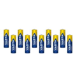 Global AA-LR06-10U Caixa de pilhas alcalinas VARTA AA LR06 de 10…