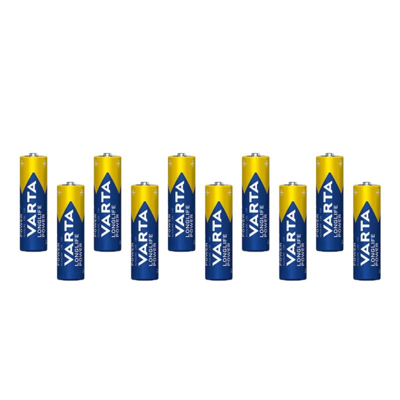 Global AA-LR06-10U Caixa de pilhas alcalinas VARTA AA LR06 de 10…