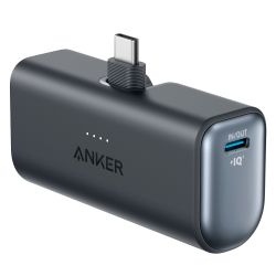 Anker ANK-1653-B - Anker mini Power bank, Capacidad 5000mAh, Entradas…