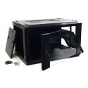 Bysecur BSC03019 6U 19" Rack Wall Cabinet disassembled. Measures 60 x 60