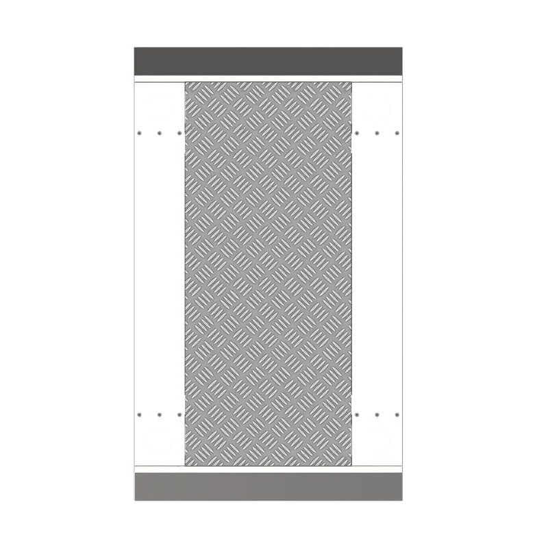 Hikvision access control DS-K3G501-BASE550-R Base for Hikvision 550mm Aluminum Lathes