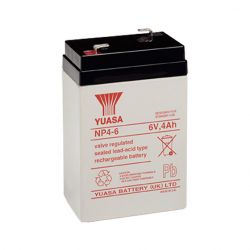 Kidde SC-006-004 6V 4Ah Sealed Lead Acid Rechargeable Battery (for SmartCell Control Panel)