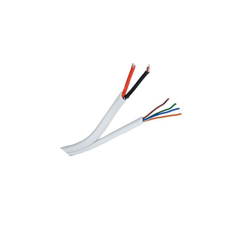 Bysecur BSC27226 100m coil of 6-wire Siamese alarm cable (4 x 0.22 + 2 x 0.75)