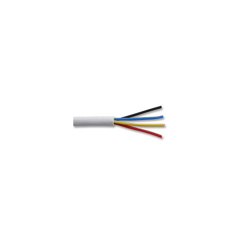 Bysecur BSC01249 100m coil of 4-wire alarm cable