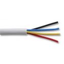 Bysecur BSC01249 Bobina 100 m de Cable de Alarma de 4 hilos