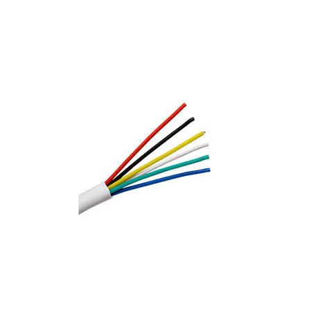 Bysecur BSC01623 100m coil of 6-wire alarm cable