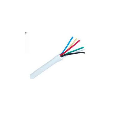 Bysecur BSC03017 100m coil of 6-wire alarm cable (4 x 0.22 + 2 x 0.75)