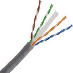 Bysecur BSC6E100 Bobina de cable UTP cat6e. Certificado . Conductor cobre alta calidad