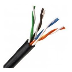 Bysecur BSC01419 Bobina en caja de cable UTP Cat5e de 305 m con cubierta válida para exterior.