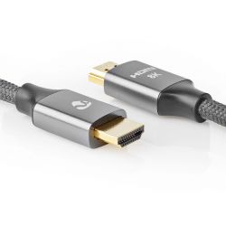 Bysecur HDMI_8K_1 Câble HDMI ultra haut débit longueur 1 m 8K