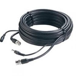 Bysecur BSC00193 Cable coaxial para cámaras de seguridad vídeo y alimentación, 10 m