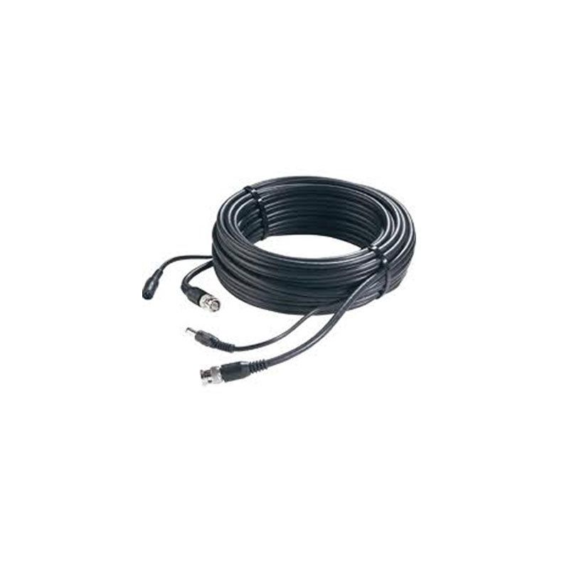 Bysecur BSC00193 Cable coaxial para cámaras de seguridad vídeo y alimentación, 10 m