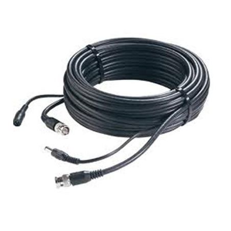 Bysecur BSC00193 Cable coaxial para cámaras de seguridad vídeo y alimentación, 10 m