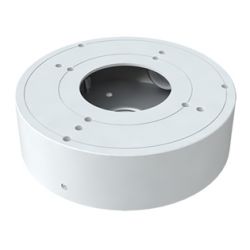 Tvt YXH0106 Connection box for cameras Aluminum White IP65 ceiling and wall 132x38.8mm TVT