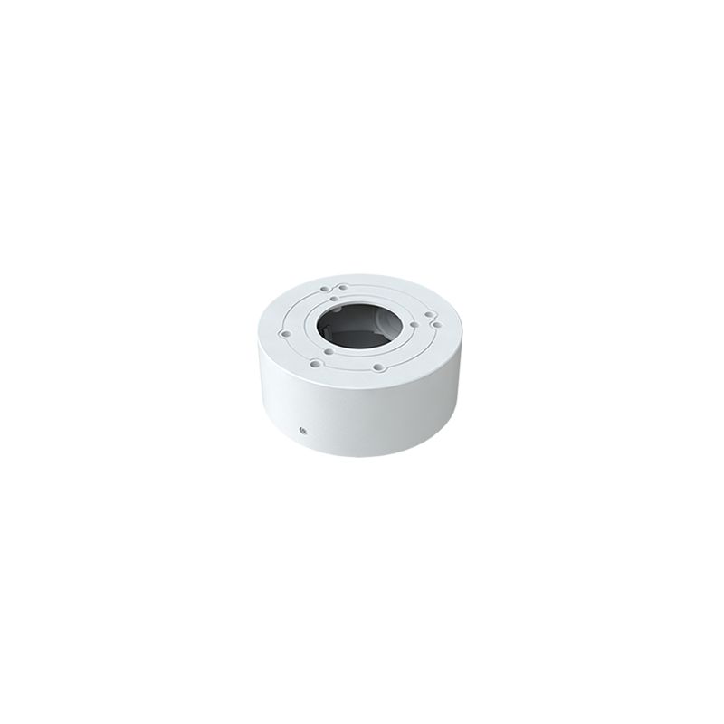 Tvt YXH0104 Connection box for cameras Aluminum White IP65 ceiling and wall 96x38.8mm TVT