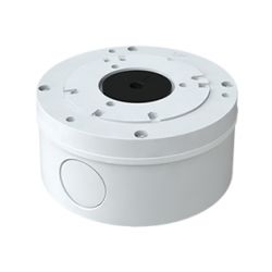 Tvt YXH0103 Caixa de conexão para câmeras de alumínio. Branco. IP65. Teto e parede 112x55mm TVT