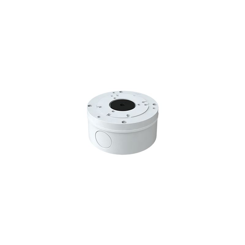 Tvt YXH0103 Boîtier de connexion pour caméras en aluminium. Blanc. IP65. Plafond et mur 112x55mm TVT