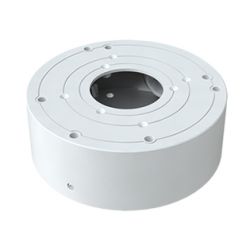 Tvt YXH0105 Boîte de connexion pour caméras. Aluminium. Plafond et mur IP65 blanc 109,5x38,8mm TVT