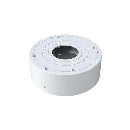 Tvt YXH0105 Connection box for cameras. Aluminum. White IP65 Ceiling and wall 109.5x38.8mm TVT