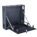 Bysecur BSC27207 Caja de seguridad de 18" x 18 x 5" con soporte de montaje DVR