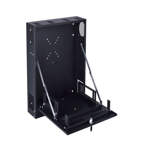 Bysecur BSC27208 Caja de seguridad de 24" x 24" x 6" con soporte de montaje DVR